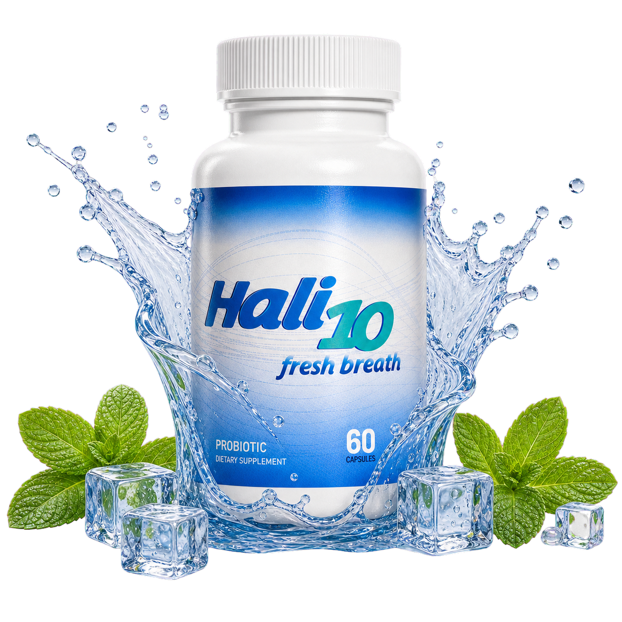 Hali10 Dual-Axis Probiotic — 60 capsules